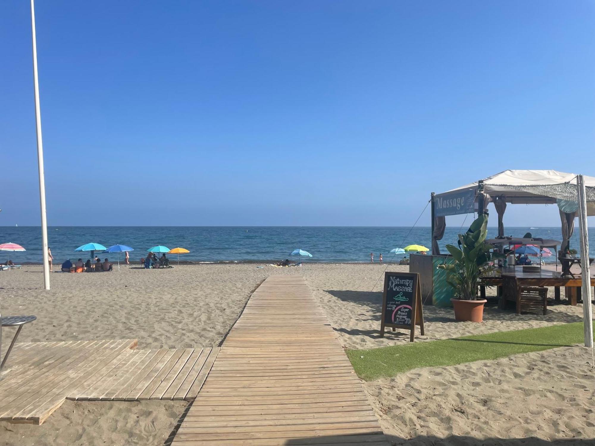Apartment Costalita, Direct Beach Access, Ground Floor, Salt Water Pool Estepona Exterior foto